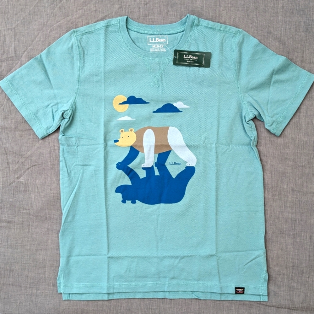 L.L.Bean organic short-sleeve tee